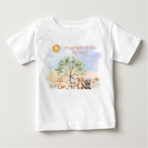 Grote Zus, Grote Broer-Woodland Wildlife T-shirt