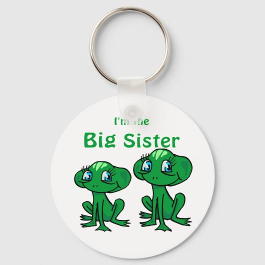 grote zus kikker sleutelhanger (Voorkant)