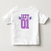 Grote Zus Kleine Zus Orchidee Kinder Shirts (Achterkant)