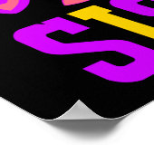 Grote Zus Magische Eenhoorn Poster (Hoek)