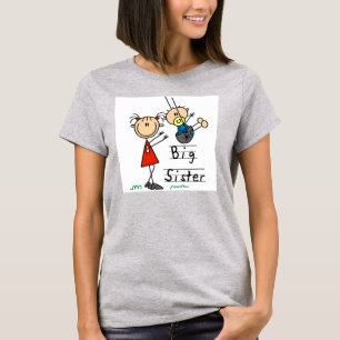 Grote Zus met Kleine Broer T-shirts en Cadeaus