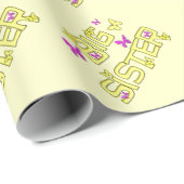 Grote zus, met vlinders, cadeauomslag. cadeaupapier (Rol Hoek)