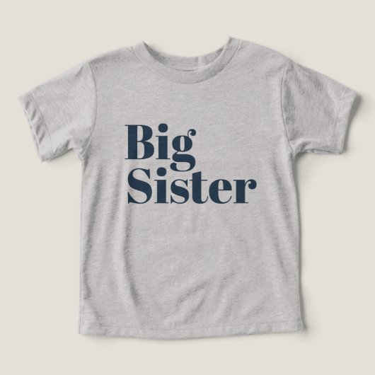 Grote Zus | Navy Matching Sibling Family (Design voorkant)
