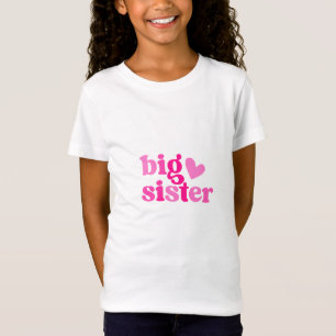 Grote Zus Schattig Roze Ontwerp   Nieuw Cadeau voo T-shirt