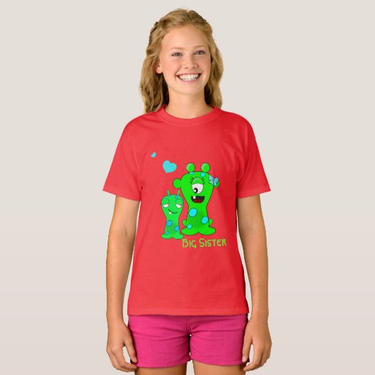 Grote Zus T-shirt (Voorkant volledig)