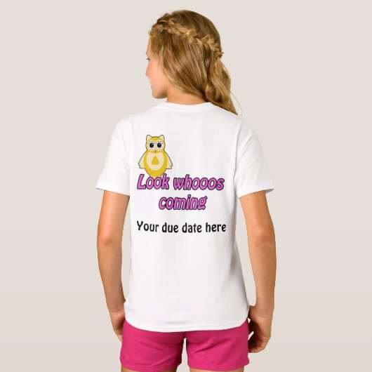 Grote Zus T-shirt (Achterkant volledig)