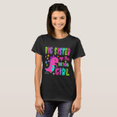 Grote zus van de jarige saurus rex t-shirt (Voorkant volledig)