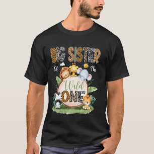 Grote Zus Van De Wilde 1e Verjaardag Kinderen Safa T-shirt