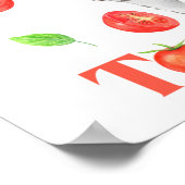 Grote Zus Van Mijn Hoofd Naar Mijn Tomaten Pun Poster (Hoek)