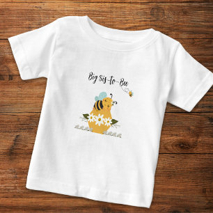 Grote Zus-wordt-Bij T-shirt voor baby en peuter