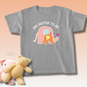 Grote Zus Wordt Roze Olifant T-shirt