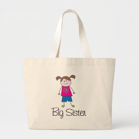 grote zusje tote bag (Voorkant)