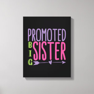 Grote zuster - Big Sister onthullen Canvas Afdruk