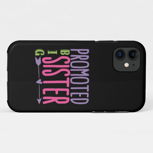 Grote zuster - Big Sister onthullen Case-Mate iPhone Case (Achterkant (horizontaal))