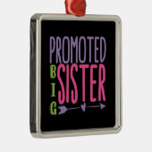 Grote zuster - Big Sister onthullen Metalen Ornament (Rechts)