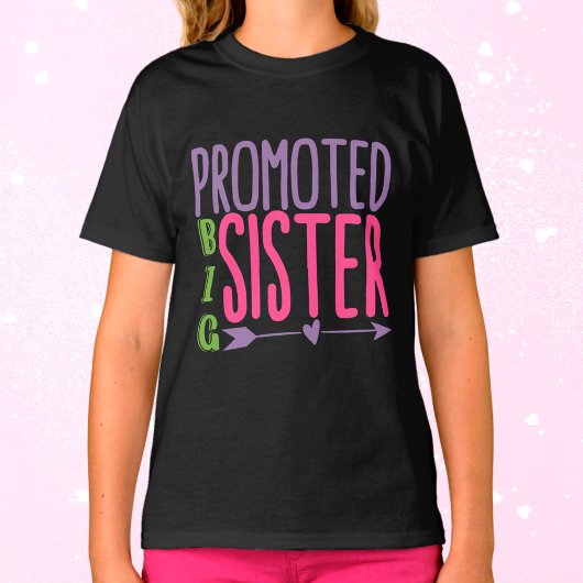 Grote zuster - Big Sister onthullen T-shirt