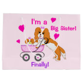Grote zuster Cavalier King Charles Spaniel eindeli Groot Cadeauzakje (Achterkant)