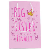 Grote zuster, eindelijk III Medium Cadeauzakje (Voorkant)