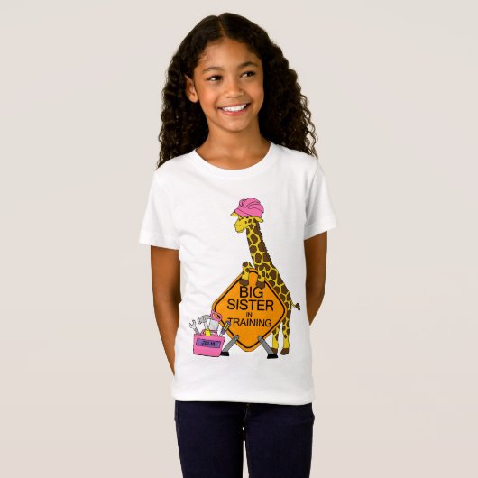 Grote zuster in opleiding t-shirt (Voorkant volledig)