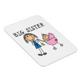 Grote zuster met kleine zusjes magneet (Rechterzijde)