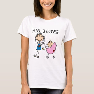 Grote zuster met kleine zuster T-shirts en cadeaut