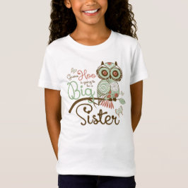 Grote zuster om mee te gaan t-shirt