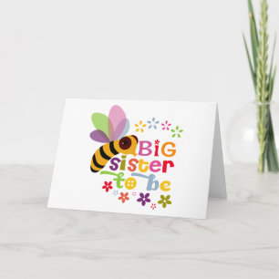 Grote zuster om te worden aankondiging