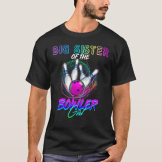 Grote zuster van het Bowler-meisje die familie Bow T-shirt