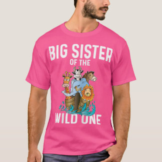 grote zuster van het wilde dierentuin verscheept t t-shirt