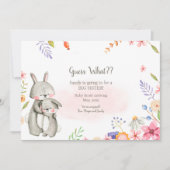 Grote zuster Zwangerschap Aankondiging (Voorkant)