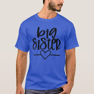 Grote zuster Zwangerschap Aankondiging T-shirt