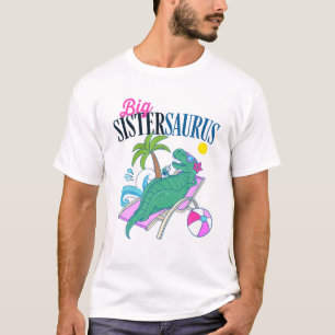 Grote ZustersSaurus T Rex Zuster Saurus Familie Va T-shirt