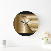 Grote zwarte en gouden klok (Huis)