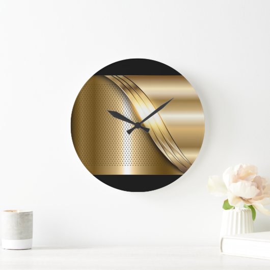 Grote zwarte en gouden klok (Huis)