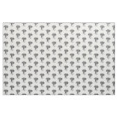Grote zwarte en witte deen stof (Yard (91,4 cm))