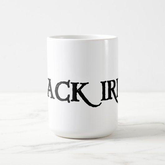 Grote zwarte Ierse mok (Center)