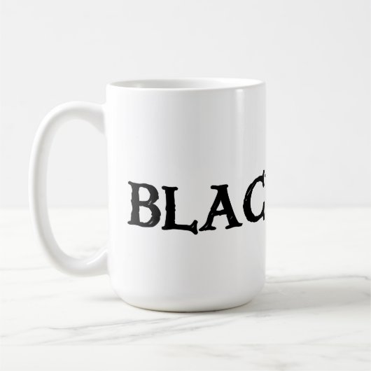 Grote zwarte Ierse mok (Links)