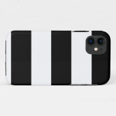 grote zwarte strepen Case-Mate iPhone case (Achterkant (horizontaal))