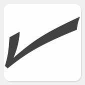 Grote zwarte teek Stickers (Voorkant)