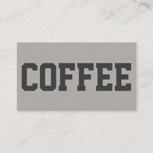Grote zwarte tekst op witte Punch Loyalty Card