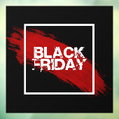 Grote ZWARTE VRIJDAG SALE Window Cling Raamsticker (Vel 3)