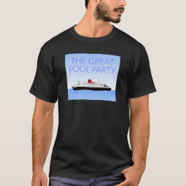 Grote zwembadfeestje t-shirt
