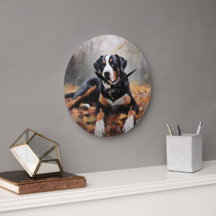 Grote Zwitserse berg in de herfst bladeren Herfst Grote Klok