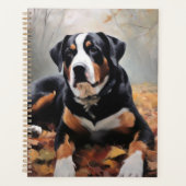 Grote Zwitserse berg in de herfst bladeren Herfst Planner (Voorkant)