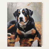 Grote Zwitserse berg in de herfst bladeren Herfst Planner (Achterkant)