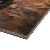 Grote Zwitserse berg in de herfst bladeren Herfst Snijplank (Hoek)