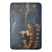 Grote Zwitserse berg Kerstmis feestelijke reis Badmat (Voorkant Verticaal)