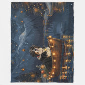 Grote Zwitserse berg Kerstmis feestelijke reis Fleece Deken (Voorkant)