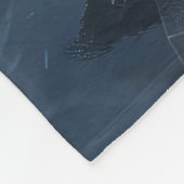 Grote Zwitserse berg Kerstmis feestelijke reis Fleece Deken (Hoek)