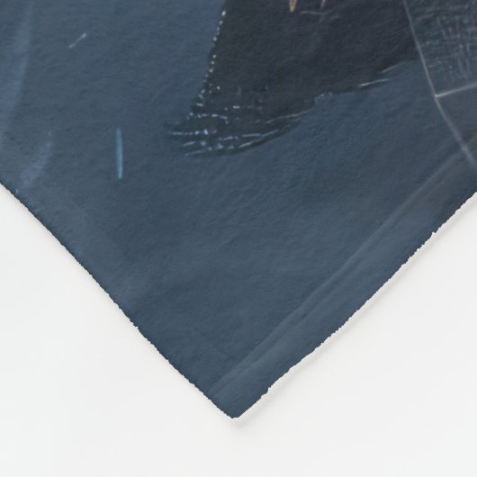 Grote Zwitserse berg Kerstmis feestelijke reis Fleece Deken (Hoek)